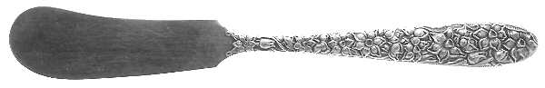 Narcissus (Silverplate, 1935) Flat Handle Butter Spreader