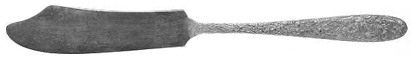 Narcissus (Silverplate, 1935) Flat Handle Master Butter Knife