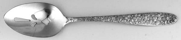Narcissus (Silverplate, 1935) Pierced Tablespoon (Serving Spoon)