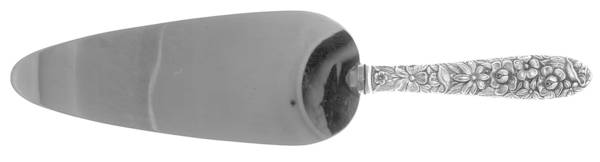 Southern Rose (Sterling, 1933) Pie Server with Stainless Blade
