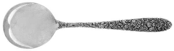Narcissus (Sterling, 1936) Round Bowl Soup Spoon (Gumbo)