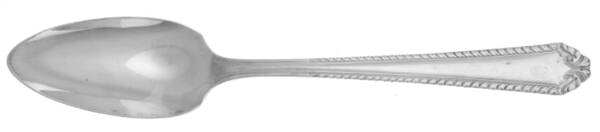 New Gadroon (Silverplate, 1935) Fruit/Orange Spoon by National Silver Co