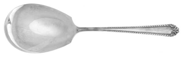 New Gadroon (Silverplate, 1935) Solid Smooth Casserole Spoon