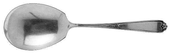 No. 1 (Sterling, 1925) Small Solid Berry/Casserole Spoon