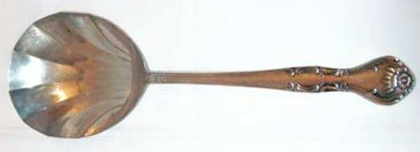 Norma (Silverplate) Solid Shell Casserole Spoon
