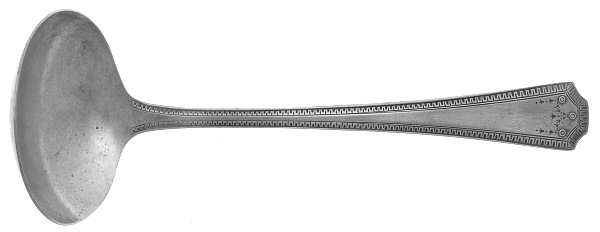Adam (Silverplate) Solid Gravy Ladle