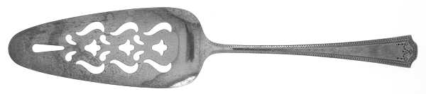 Adam (Silverplate) Solid Pierced Pie Server