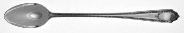 NTS8 (SILVERPLATE) Iced Tea Spoon by National Silver Co