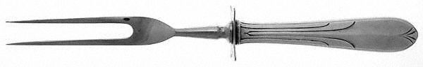 Overture (Sterling, 1936, No Monograms) Large Stainless-Prong Roast Carving Fork