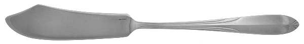 Overture (Sterling, 1936, No Monograms) Flat Handle Master Butter Knife