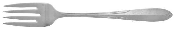 Overture (Sterling, 1936, No Monograms) Individual Salad Fork by National Silver Co