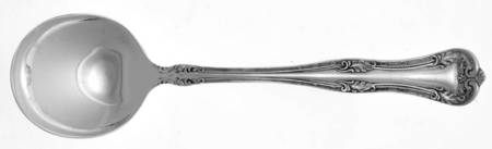 Queen Elizabeth (Silverplate, 1908) Round Bowl Soup Spoon (Bouillon)