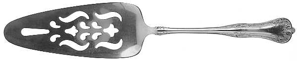 Queen Elizabeth (Silverplate, 1908) Solid Pierced Pie Server