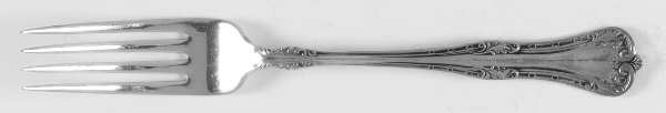 Queen Elizabeth (Silverplate, 1908) Fork by National Silver Co