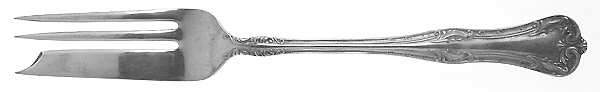 Queen Elizabeth (Silverplate, 1908) Individual Pie Fork