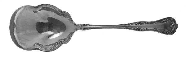 Queen Elizabeth (Silverplate, 1908) Solid Shell Casserole Spoon by National Silver Co