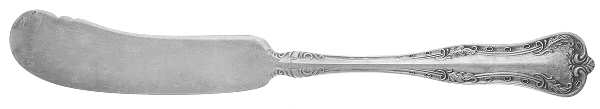 Queen Elizabeth (Silverplate, 1908) Flat Handle Butter Spreader by National Silver Co