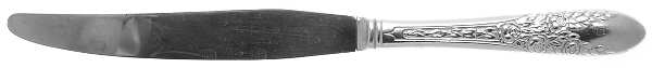 Rose and Leaf (Silverplate, 1937) Modern Hollow Knife