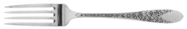 Rose and Leaf (Silverplate, 1937) Fork