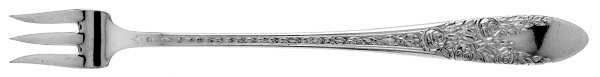 Rose and Leaf (Silverplate, 1937) Cocktail/Seafood Fork