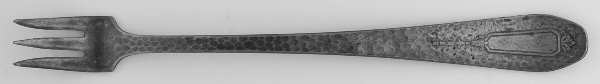 S.E.B. Five (Silverplate) Cocktail/Seafood Fork