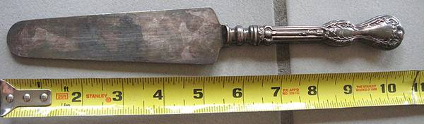 Thistle (Silverplate) Solid Pie Server