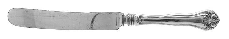Verdi (Silverplate, 1904) Old French Hollow Knife