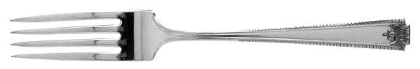 Viceroy One (Silverplate) Fork by National Silver Co