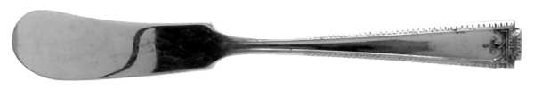 Viceroy One (Silverplate) Flat Handle Butter Spreader by National Silver Co