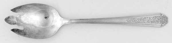 Viceroy Two (Silverplate) Pierced Tablespoon (Serving Spoon)