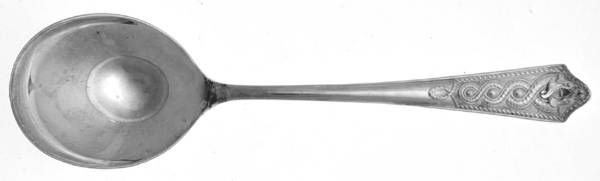 Celtic (Silverplate) Round Bowl Soup Spoon (Gumbo)
