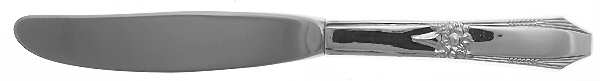 Laurier (Sterling) Modern Hollow Butter Spreader (Stainless)