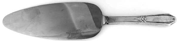 Laurier (Sterling) Pie Server with Stainless Blade