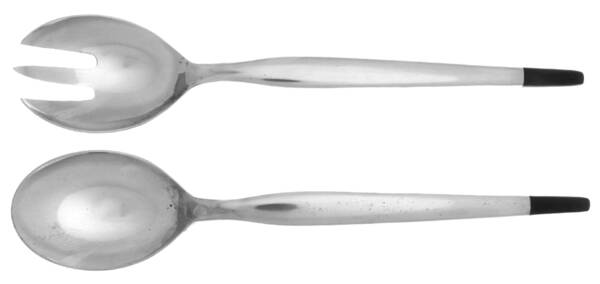 Paradise (Stainless) (2 Pc) Solid Salad Set