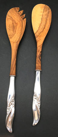 Lake Louise (Sterling) Wooden Bowl 2-Piece Salad Set