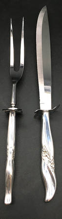 Lake Louise (Sterling) Small Stainless Blade 2-Piece Steak Carving Set
