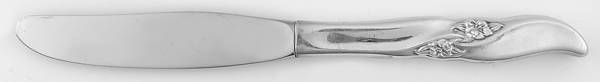 Lake Louise (Sterling) Modern Hollow Butter Spreader (Stainless)
