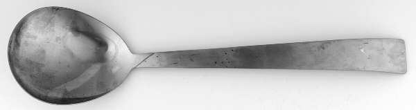 Kronor (Stainless) Oversize Solid Salad Serving Spoon