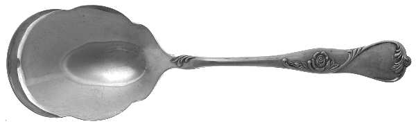 NTS25 (Silverplate) Solid Smooth Casserole Spoon