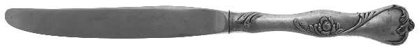 NTS25 (Silverplate) Modern Hollow Knife