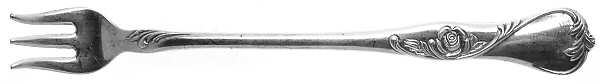 NTS25 (Silverplate) Cocktail/Seafood Fork