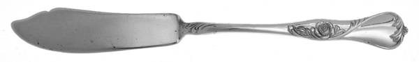 NTS25 (Silverplate) Flat Handle Master Butter Knife