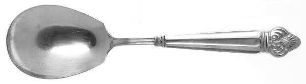 NTS28 (Sterling) Casserole Spoon with Smooth Silverplate Bowl by National Silver Co