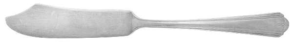 Monarch Plate One (Silverplate) Flat Handle Master Butter Knife by National Silver Co