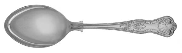Kings (Silverplate, Unknown Date) Dessert/Oval Soup Spoon
