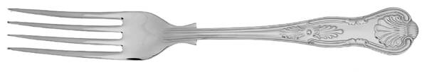 Kings (Silverplate, Unknown Date) Dessert Fork