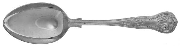 Kings (Silverplate, Unknown Date) Tablespoon (Serving Spoon)