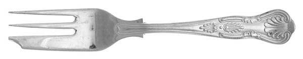 Kings (Silverplate, Unknown Date) Pastry Fork