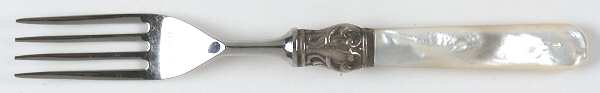 Pearl Handle Flatware 1 (Sterling) Pearl Handle Individual Dessert Fork
