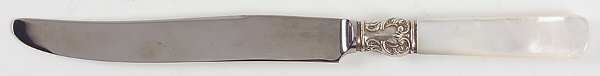 Pearl Handle Flatware 1 (Sterling) New French Hollow Knife
